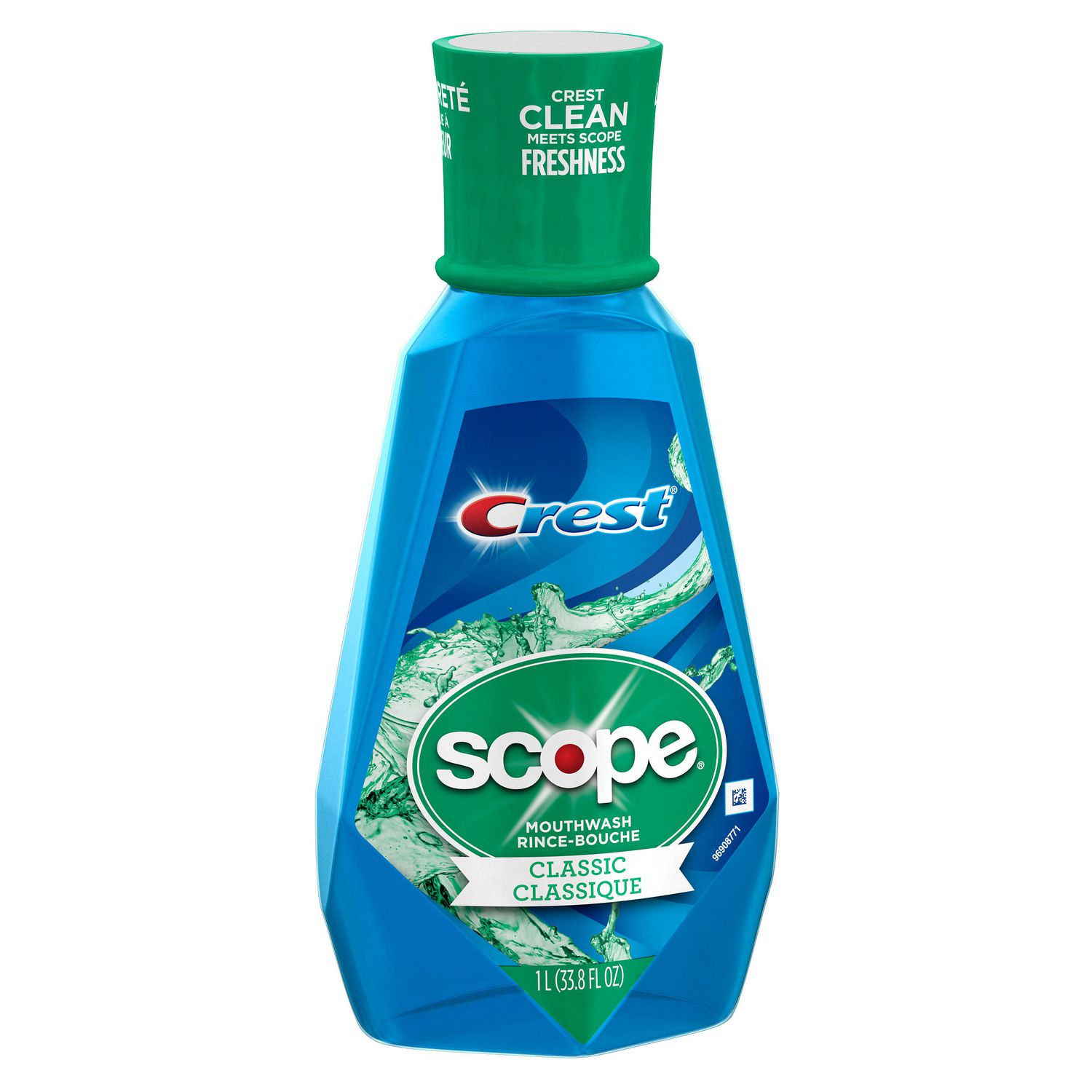 Image RINCE-BOUCHE SCOPE CLASSIQUE MENTHE GLACÉE 1L